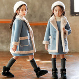 Luna Girls Faux Fur Coat