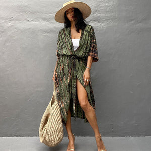 Luna Sun Protection Resort Beach Dress Cover Up