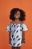 Luna Matching Mom Daughter Cold Shoulder Dress