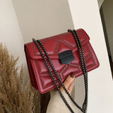 Luna Chain Messenger Small Square Bag