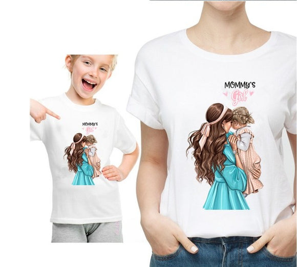 Luna Mom and Daughter Tees