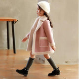 Luna Girls Faux Fur Coat