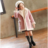 Luna Girls Faux Fur Coat