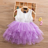 Luna Lace Princess Girls Dress