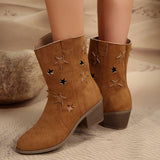 Luna Hollow Star Cowgirl Boots