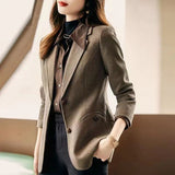 Luna Woolen Blazer Women