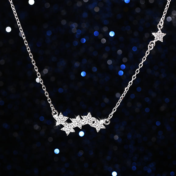 Luna 925 Plated Sterling Silver Necklace