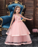 Luna Lace Puff Princess Dress