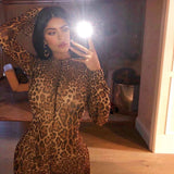 Luna Transparent Leopard Print Jumpsuit