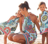 Luna Mom and Daughter Floral Dresses