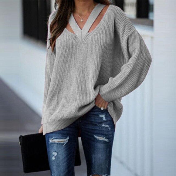 Luna Splicing Sweater