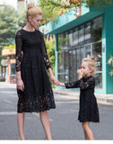 Luna Lace Mom and Daughter Dress