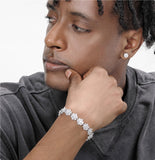Luna Blue Lotus Men Chain