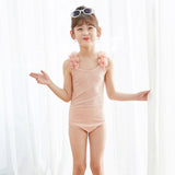 Luna Flower Halter Mother and Daughter One Piece Swimsuit