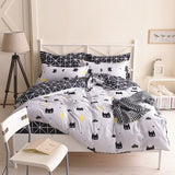 Luna Four Stylish Piece Print Bedding