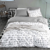 Luna Four Stylish Piece Print Bedding