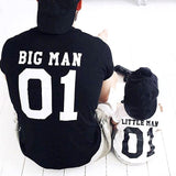 Luna Dad Son Tees