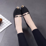 Luna Vicose Flat Shoes