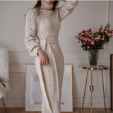Luna Turtleneck Maxi Sweater Dress