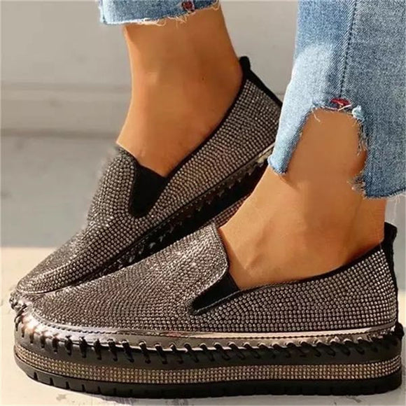 Luna Sparkly Casual Loafers