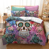 Luna Dia de los Muertos Bedding Set