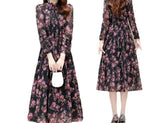 Luna Long Sleeve Maxi Floral Dress