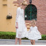 Luna Lace Mom and Daughter Dress