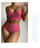 Luna Polka Dot High Waist Bikini