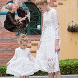 Luna Lace Mom and Daughter Dress