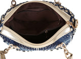 Luna Diamond-Studded Bag