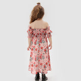 Luna Woven Mother and Daughter Suspender Dress