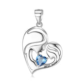 Luna S925 Silver Best Mom Necklace and Pendant