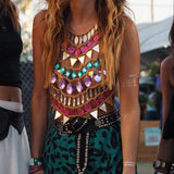 Luna Boho Festival Jewellery Top