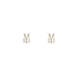 Luna Bunny Zircon Earrings