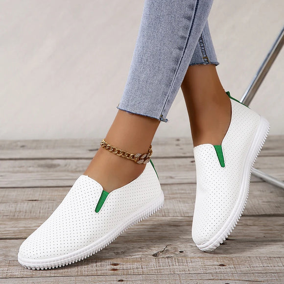 Luna PU Loafers