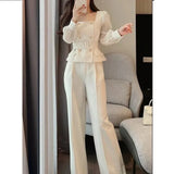 Luna Pants Top Chic Biz Set