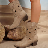 Luna Hollow Star Cowgirl Boots