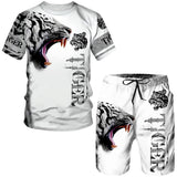 Luna Men's Wild T-shirt Shorts Set