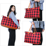 1Pc Women Duffle Bag Travel Luggage Bags Weekend Overnight Bag Tote Bags Shoulder Handle Bags Portable Diaper Bag