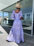 Luna Lux Crochet Maxi Dress
