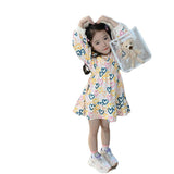 Luna Children's Balloon Long-sleeved Dress