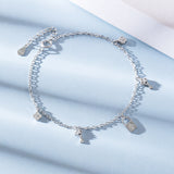 Luna Sterling Silver Key Bracelet