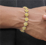 Luna Blue Lotus Men Chain