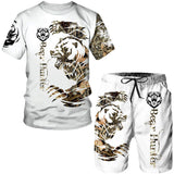 Luna Men's Wild T-shirt Shorts Set