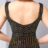 Luna Sequined Fishtail Long Dress