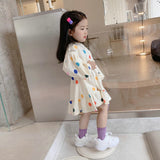 Luna Children's Balloon Long-sleeved Dress