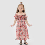 Luna Woven Mother and Daughter Suspender Dress