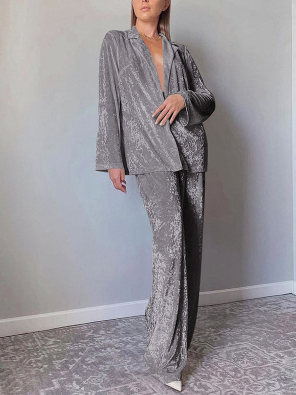 Luna Luxe Velvet Pyjamas