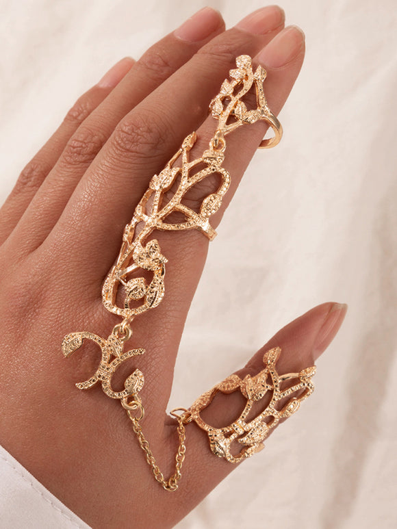 Luna Ring Flower Chain
