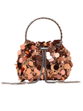 Luna Metal Tassel Sequin Evening Bag